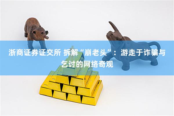 浙商证券证交所 拆解“崩老头”：游走于诈骗与乞讨的网络奇观