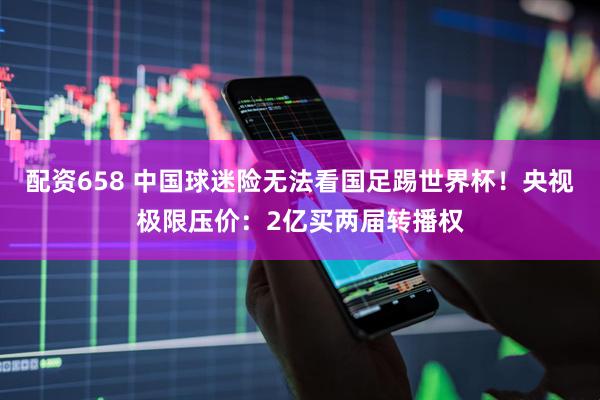 配资658 中国球迷险无法看国足踢世界杯！央视极限压价：2亿买两届转播权